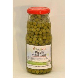 Piselli cotti al vapore