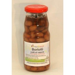 Fagioli Borlotti cotti al vapore