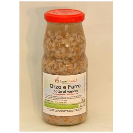 Orzo e Farro cotto al vapore